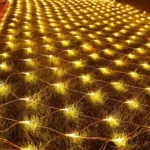 Red cortina LED blanco cálido 3x3mts - Imagen 7