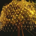 Red cortina LED blanco cálido 3x3mts - Imagen 6