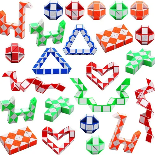 Cubo Magico De Velocidad Grande + Cubo Mini + Cubo Serpiente - Imagen 4