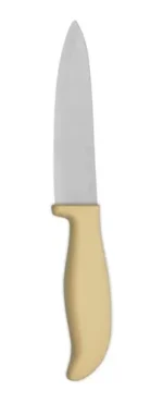Cuchillo Ceramica Mango Silicona Antideslizante 28 Cm