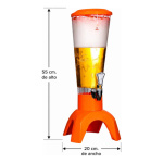 Dispenser Chopera Parlante Cerveza 3 Lts Con Luces Led - Image 13