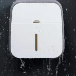 Dispenser soporte de papel higiénico toallas para baño 505507 – zoom detalle