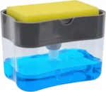 Dispenser Para Detergente Esponja Jabon 2 En 1 Cocina