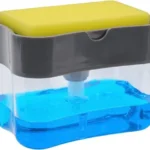 Dispenser Para Detergente Esponja Jabon 2 En 1 Cocina