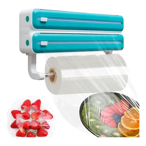 Dispenser triple portarrollo para cocina