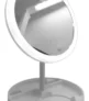 Espejo recargable con luz LED y organizador maquillaje Qs618