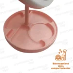 Espejo Recargable Con Luz Led Y Organizador Maquillaje Qs618 - Imagen 10