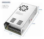 Fuente De Voltaje Alimentacion 30a 360w Bornera 220v 12v - Image 6