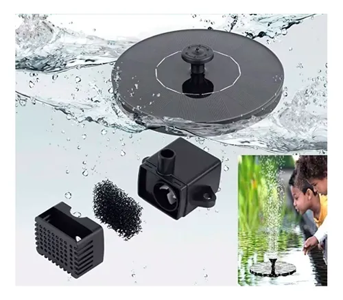 Fuente Solar Pileta Piscina Acuario Deco Con 6 Picos 550384 - Imagen 6