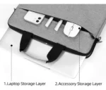 Funda para notebook portátil laptop con bolsillo 21540 – accesorios incluidos