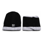 Gorro de invierno y cuello polar gris Sl140 - Imagen 30