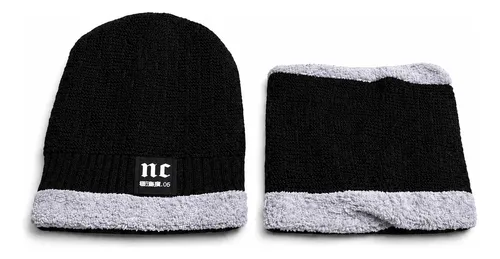Gorro de invierno y cuello polar gris Sl140 - Imagen 30