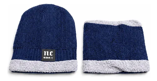 Gorro de invierno y cuello polar gris Sl140 - Imagen 21