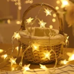 Guirnalda 20 estrellas luces LED - Imagen 8