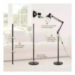 Lampara de pie LED con brazo flexible hogar Mt-331 - Image 4