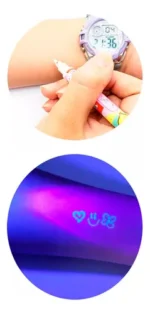 Lapicera Invisible Uv Bolígrafo Con Luz Mágico Marcador 561 - Imagen 3