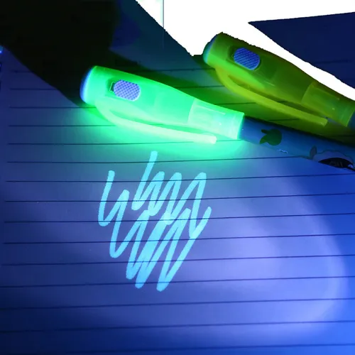 Lapicera Invisible Uv Bolígrafo Con Luz Mágico Marcador 561 - Imagen 5