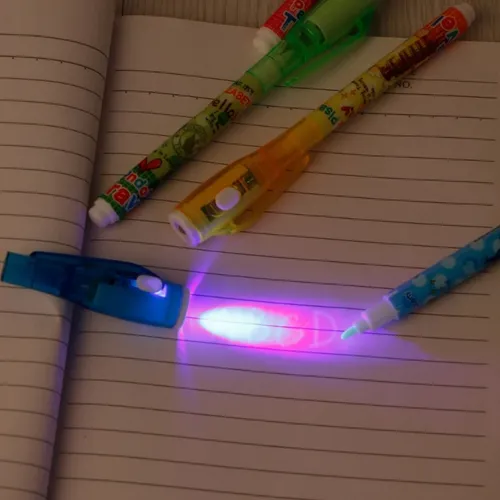 Lapicera Invisible Uv Bolígrafo Con Luz Mágico Marcador 561 - Imagen 9