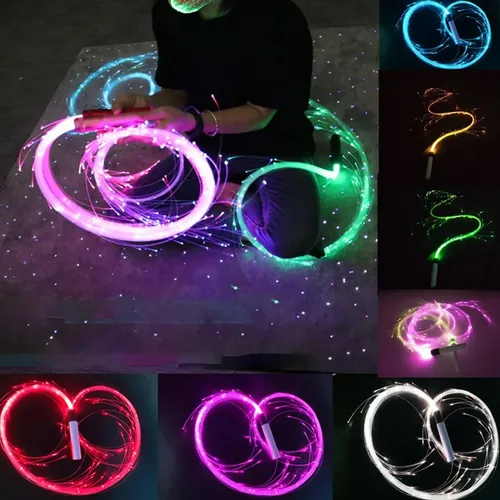 Látigo luminoso de fibra óptica luz LED Yjo7 - Imagen 22