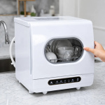 Lavavajillas compacto automático de mesada 6 cubiertos blanco 800w - Image 2