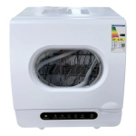Lavavajillas compacto automático de mesada 6 cubiertos blanco 800w - Image 4