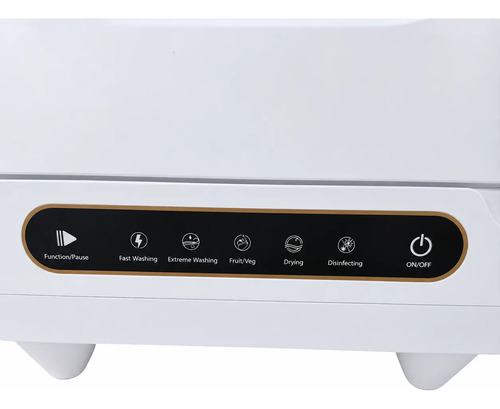 Lavavajillas compacto automático de mesada 6 cubiertos blanco 800w - Image 8