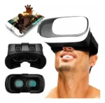 Lente De Realidad Virtual Ajustable Para Celular 360° Blanco Y Negro - Image 2