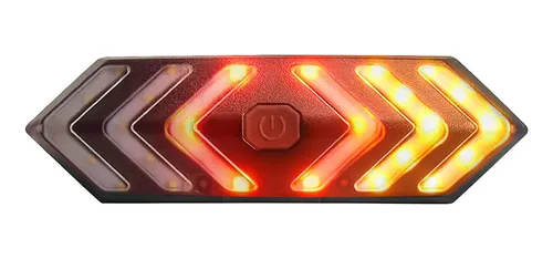 Luz Led Trasera Para Bicicleta Baliza Giro + Control Remoto - Imagen 5