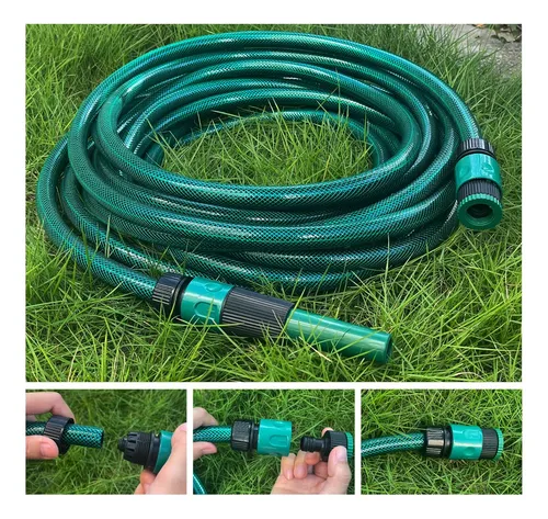 Manguera De Riego Mallada 1/2 Pulgada 15 Mts Alta Presion - Imagen 2