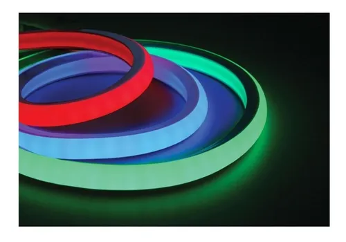 Manguera Neón Luces Luminosidad Flexible 12v 1 Mts Gv812 - Imagen 4