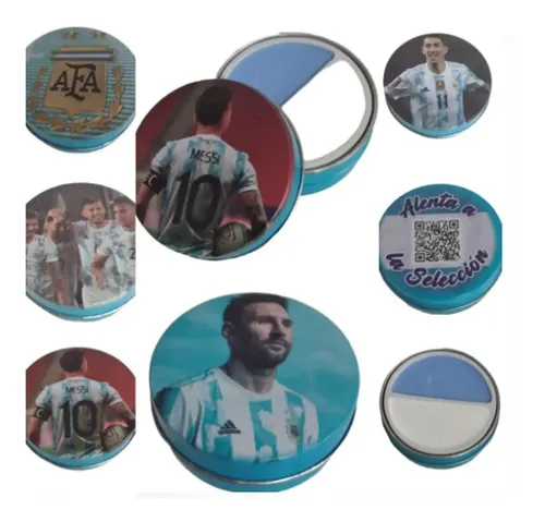 Maquillaje Argentina pintura en latita - Imagen 3