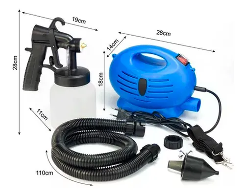 Maquina Pistola Para Pintar 220v Pintura Soplete 650w Tl0501 - Imagen 3