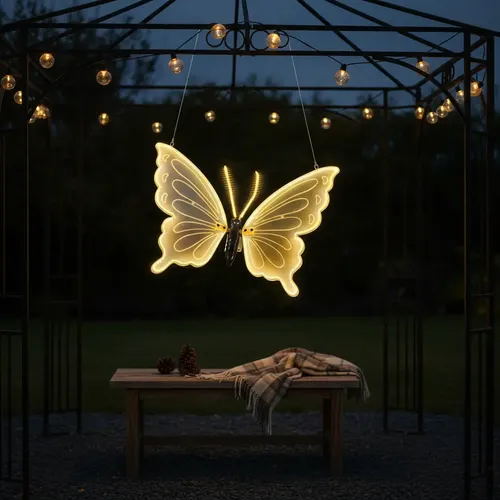 Mariposa led con movimiento para decoración lnfe-02 - Imagen 3