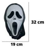 Máscara el grito disfraz para Halloween Mz77 - Image 6