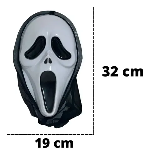 Máscara el grito disfraz para Halloween Mz77 - Image 6