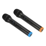 Microfono Inalambrico + Receptor Usb Display Digital Vm-v16u – zoom detalle