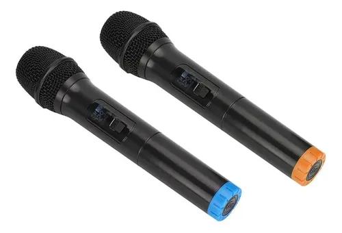 Microfono Inalambrico + Receptor Usb Display Digital Vm-v16u – zoom detalle