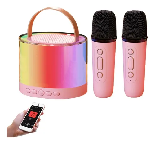 Micrófonos X 2 inalámbricos y parlante karaoke - Imagen 18