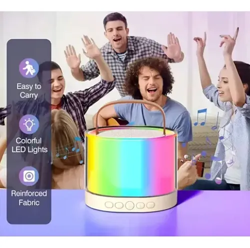 Micrófonos X 2 inalámbricos y parlante karaoke - Imagen 24