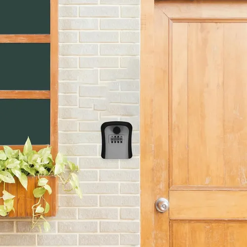 Mini Caja Fuerte De Seguridad 4 Digitos Para Llaves Om-856-2 – imagen 13