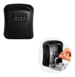 Mini Caja Fuerte De Seguridad 4 Digitos Para Llaves Om-856-2 – vista posterior