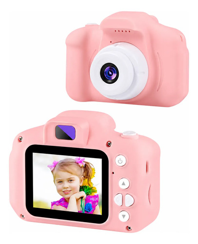 Mini Cámara De Fotos Digital Recargable Infantil Compacta - Imagen 2