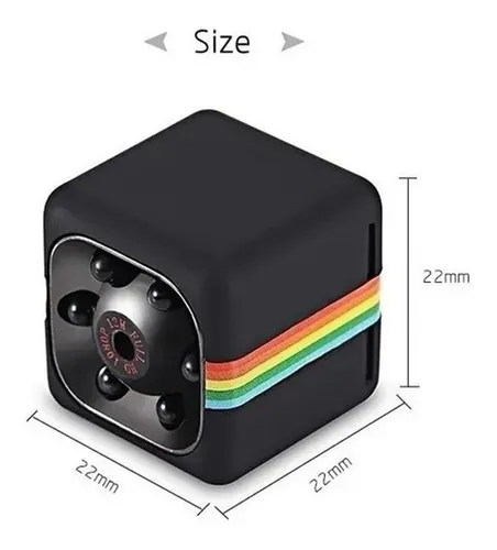 Mini Camara Espia Oculta Seguridad 1080 Full Hd Video Sq11 - Imagen 7