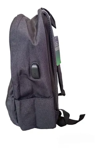 Mochila lisa de 17 pulgadas con cartuchera - 22054dg - Imagen 2