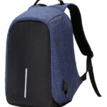 Mochila Antirrobo Con Conexion Usb Reforzada Con Organizador