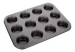 Molde antiadherente para muffins - 12 compartimientos