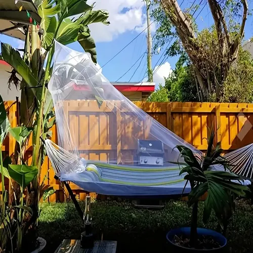 Mosquitero Tul Para Cama Cortina Pabellon Dormitorio Bn0345 - Imagen 9