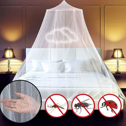 Mosquitero Tul Para Cama Cortina Pabellon Dormitorio Bn0345 - Imagen 8