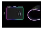 Mouse Pad Rgb Gamer Usb Luz Led 35x25 Retroiluminado Yt-2535 - Image 4