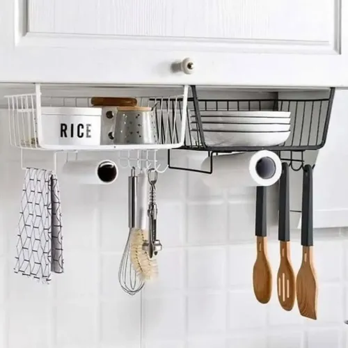 Organizador Percha Alacena Colgante Estante Cocina Soportes - Imagen 2
